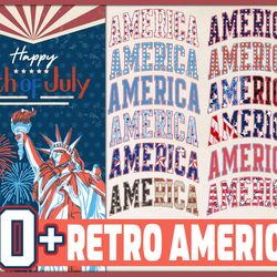 designs 4th of july png bundle, varsity america png, retro usa png, american patriotic png, fourth of july t shirt, usa