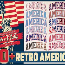 designs 4th of july png bundle, varsity america png, retro usa png, american patriotic png, fourth of july t shirt, usa