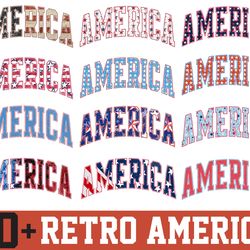 america 4th of july png bundle, usa png, retro america png, american patriotic png, fourth of july t shirt design, subli