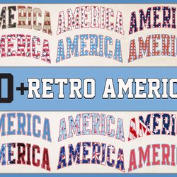 america 4th of july png bundle, usa png, retro america png, american patriotic png, fourth of july t shirt design, subli