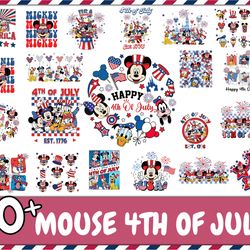 patriotic mouse png bundle, usa mouse png, fourth of july png, america png, 4th of july mouse png, retro america png, su