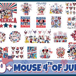 patriotic mouse png bundle, usa mouse png, fourth of july png, america png, 4th of july mouse png, retro america png, su