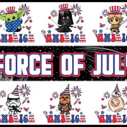 happy fourth of july png bundle, galaxy character 4th july png, matching family shirts png, independence day png, digita