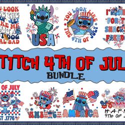 blue character cartoon 4th of july png bundle, snack and freedom png, funny kid shirt png, american png, fourth of july