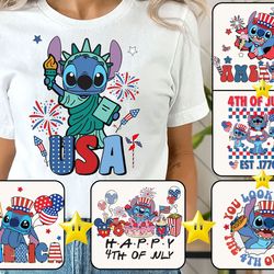 4th of july blue character png bundle, funny cartoon png, fourth of july sublimation, american freedom png, usa cartoon