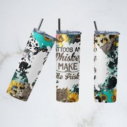 sunflower tumbler,cowhide sarcastic straight wrap skinny tumbler,cowhide sarcastic print wrap sublimation skinny tumbler