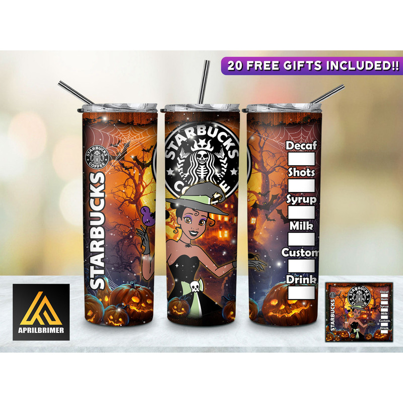 Dreamers And Believers Disney Princesses Tumbler, Disney Princesses Skinny Tumbler, Cartoon Characters Skinny Tumbler.jpg