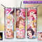 Dreamy Destinations Disney Princesses Tumbler, Disney Princesses Skinny Tumbler, Cartoon Characters Skinny Tumbler.jpg