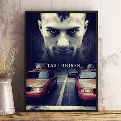taxi driver poster, steering fate poster, movie poster, film poster, wall art, wall decor, prints, home decor