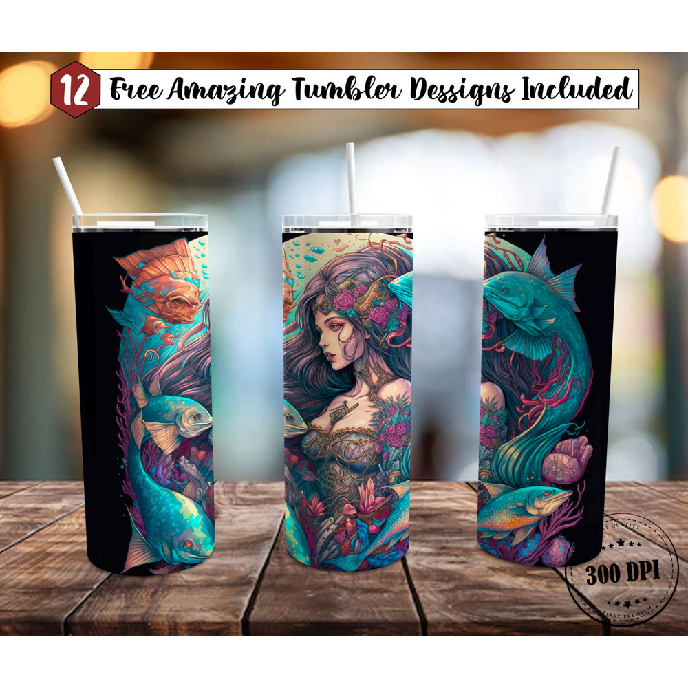 Everlasting Magic Disney Princesses Tumbler, Disney Princesses Skinny Tumbler, Cartoon Characters Skinny Tumbler.jpg