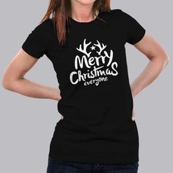 merry christmas everyone women's t-shirt