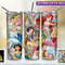 Royal Bonds Disney Princesses Tumbler, Disney Princesses Skinny Tumbler, Cartoon Characters Skinny Tumbler.jpg