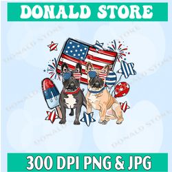 french bulldog patriotic frenchie 4th of july png dog fourth of july dog patriotic gift for dog lover png digital