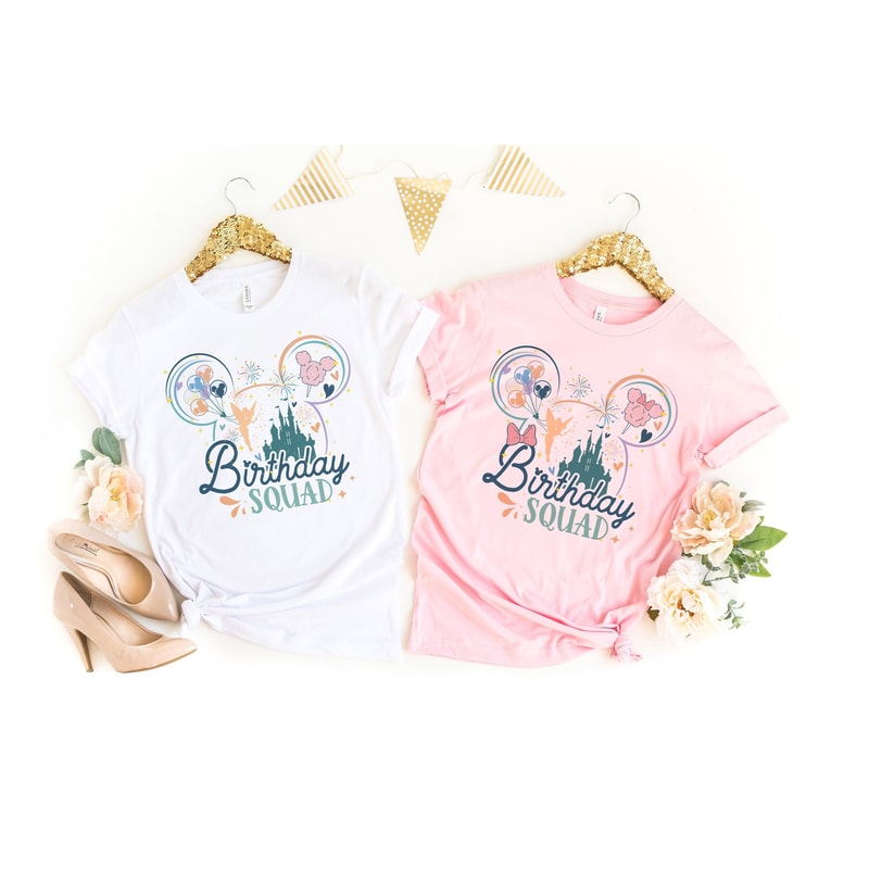 Disney Birthday Squad Shirt, Disney Birthday Shirt, Custom Disney Family Tee, Disney Birthday Boy, Disney Birthday Girl, Disney Group Shirts - 1.jpg