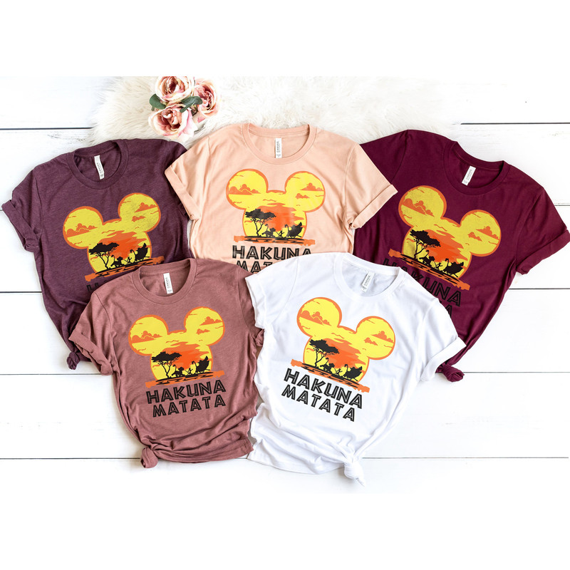 Disney Hakuna Matata Shirt, Disney Lion King Shirt, Disney Let's Get Wild Shirt, Hakuna Matata Matching Shirts, Disney Animal Kingdom Shirt - 2.jpg