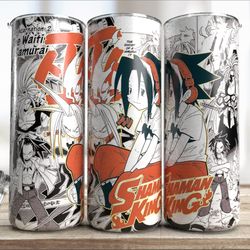 straight anime demon king anime tumbler, colorful tumbler, colorful skinny tumbler