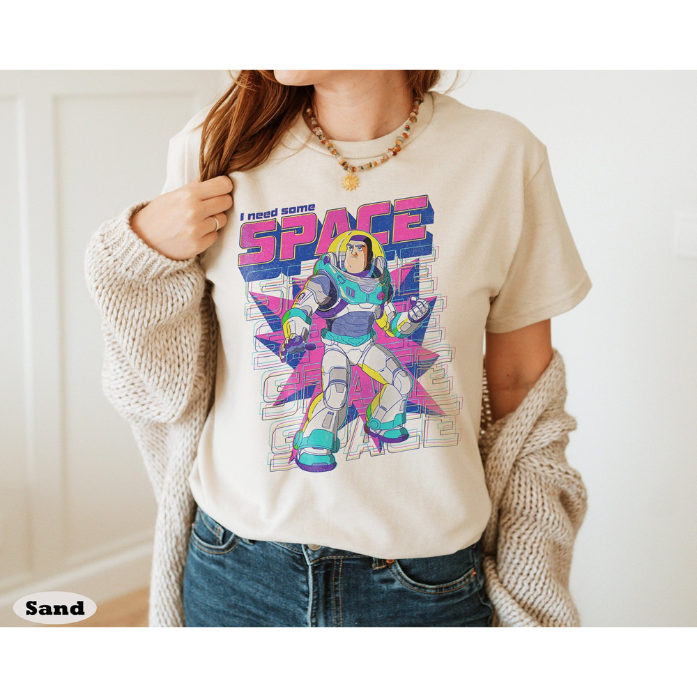 Disney Toy Story Comfort Colors Shirt, Disney Pixar Toy Story Buzz Lightyear I Need My Space Shirt, Retro Toy Story, Vintage Disney Shirts - 1.jpg