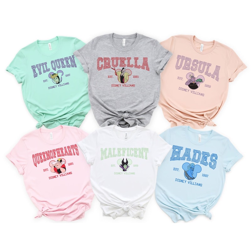 Disney Villain, Maleficent Evil Queen Shirt, Family 2023 Shirt, Disney Vacation 2023, Family Matching Shirt, Family Trip, Disney World Shirt - 1.jpg