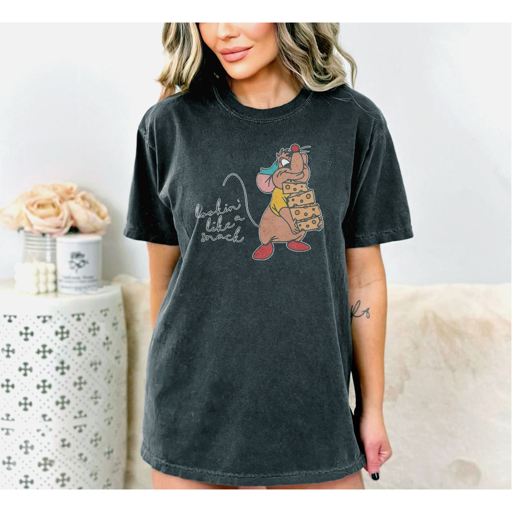Lookin' Like A Snack Gus-Gus Shirt, Disney Cindrella Shirt, Disney Snacks, Disneyland Trip Shirt, Disney Family Shirt, Disneyland, Cindrella - 2.jpg