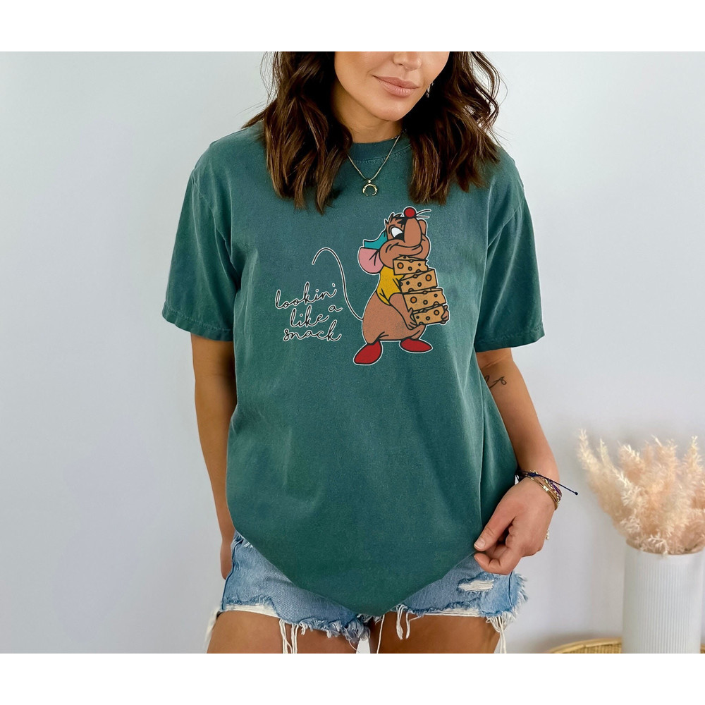 Lookin' Like A Snack Gus-Gus Shirt, Disney Cindrella Shirt, Disney Snacks, Disneyland Trip Shirt, Disney Family Shirt, Disneyland, Cindrella - 3.jpg