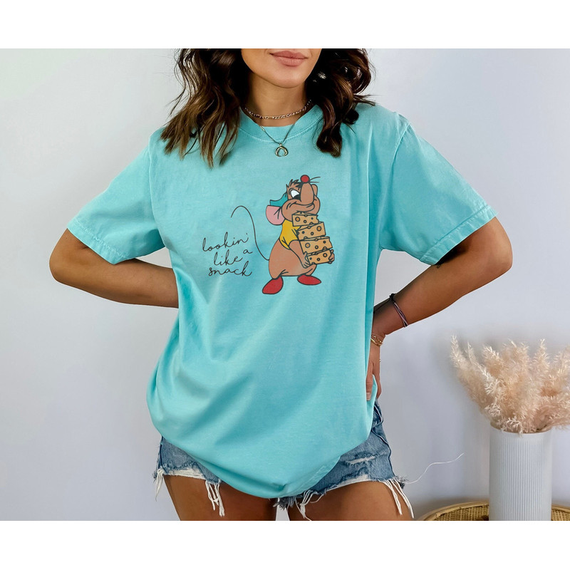 Lookin' Like A Snack Gus-Gus Shirt, Disney Cindrella Shirt, Disney Snacks, Disneyland Trip Shirt, Disney Family Shirt, Disneyland, Cindrella - 4.jpg
