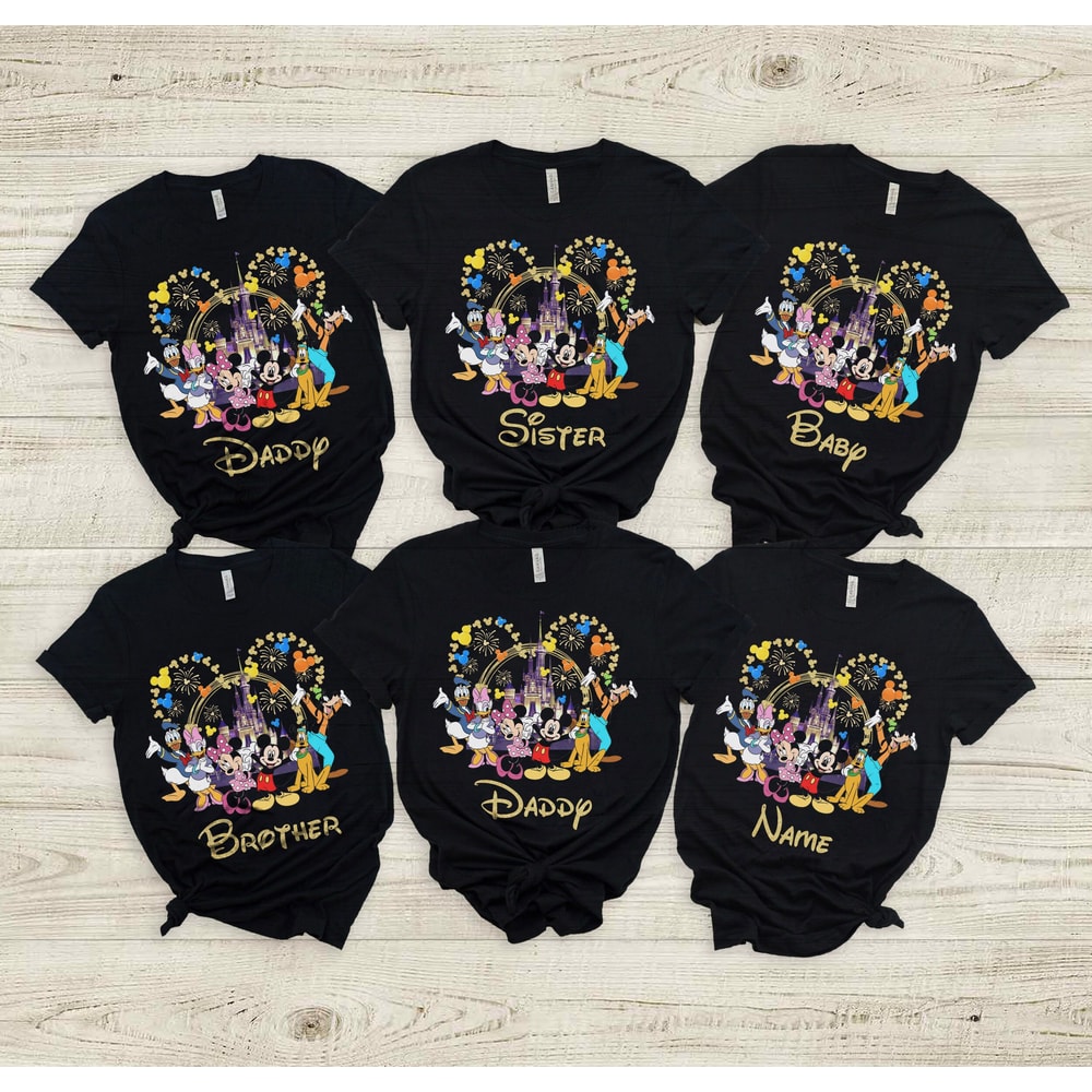 Personalized Disney Family Shirt, Disney Mickey Minnie Shirt, Disneyworld Shirts, Disneyland Shirt, Disney Matching, Custom Disney Group Tee - 1.jpg
