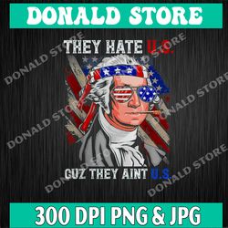 they hate us cuz they ain't us funny 4th of july png, png high quality, png, digital download