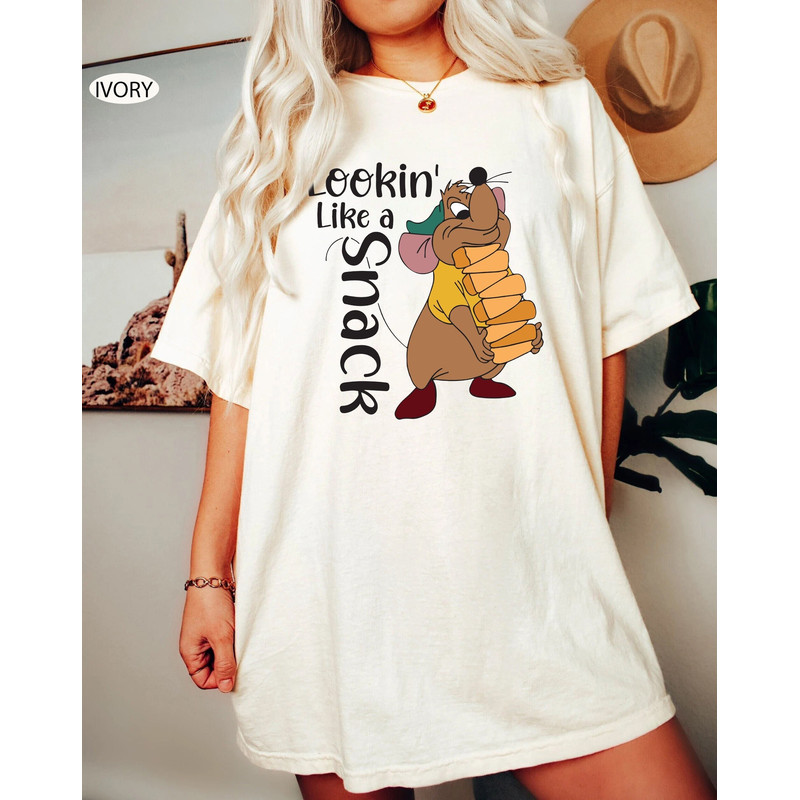 Retro Lookin' Like A Snack Shirt, Gus Gus Shirt, Disney Cinderella Shirt, Disney World Shirt, Disney Family Shirts, Disney Sidekick Shirts - 1.jpg