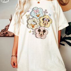 spring mouse friends comfort colors shirt, mickey mo