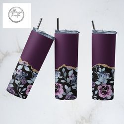 flower tumbler, flower skinny tumbler, aestheticfloral tumbler, flower fiesta tumbler