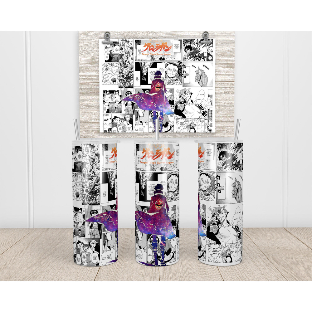 Anime Tumbler,Anime Skinny tumbler,English Manga Tumbler,Anime and Lessons on Resilience Tumbler.png