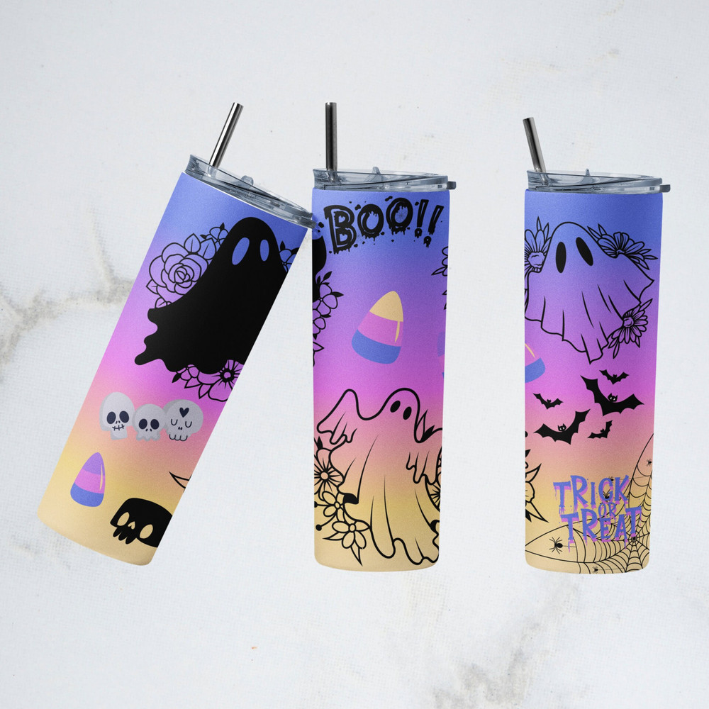 Halloween Ghosts Tumbler, Halloween Skinny Tumbler, Halloween Horrors Tumbler.png