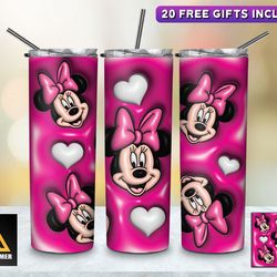 celebrating the magic of mickey mouse tumbler, mickey mouse skinny tumbler, cartoon characters skinny tumbler