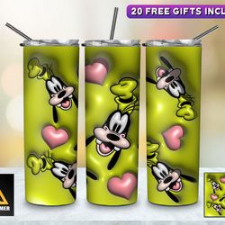 mickey mouse the smiling superstar tumbler, mickey mouse skinny tumbler, cartoon characters skinny tumbler