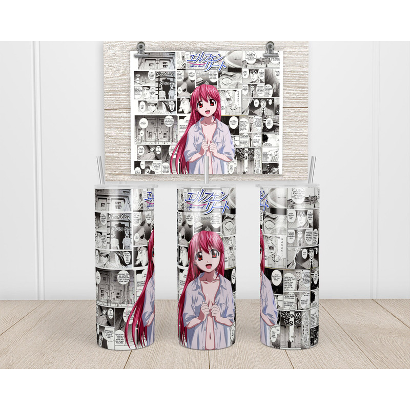 Anime Tumbler,Anime Skinny tumbler,English Manga Tumbler,Anime and Post-Apocalyptic Worlds Tumbler.png
