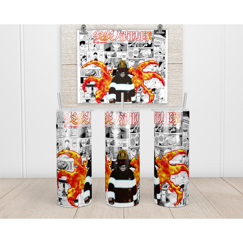 Anime Tumbler,Anime Skinny tumbler,English Manga Tumbler,Anime and Production I.G Tumbler.png