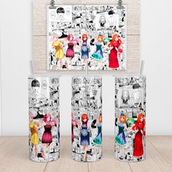 anime tumbler,anime skinny tumbler,english manga tumbler,anime and studio ghibli tumbler