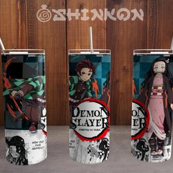 anime japanese drama tumbler, colorful tumbler, colorful skinny tumbler