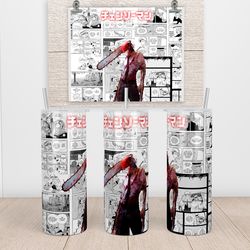 anime tumbler,anime skinny tumbler,english manga tumbler,anime and wit studio tumbler