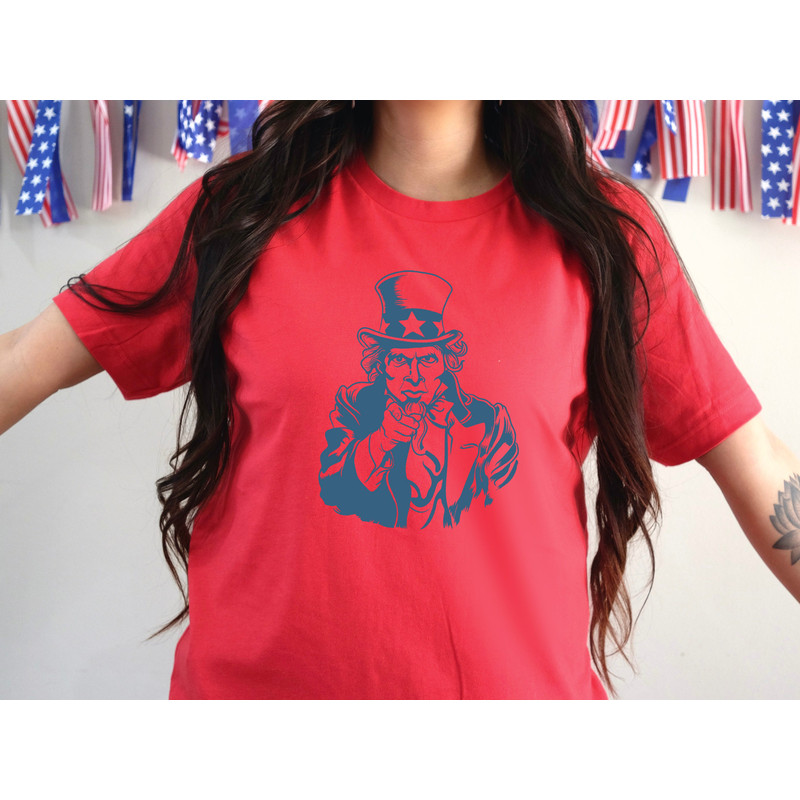 4th of July Uncle Sam Shirt, USA Uncle Sam Shirt, Independence Day Shirt, Memorial Day Shirt, 4th of July Party Tshirt, Funny Republican Tee - 2.jpg