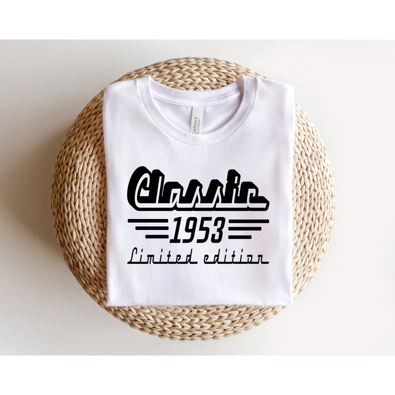 70th Birthday Limited Edition Gift, Classic 1953 Car Lover Tee, Born In 1953 Gift for Men, 70th Retro Vintage Gift, Turning 70 Mechanic Gift - 3.jpg