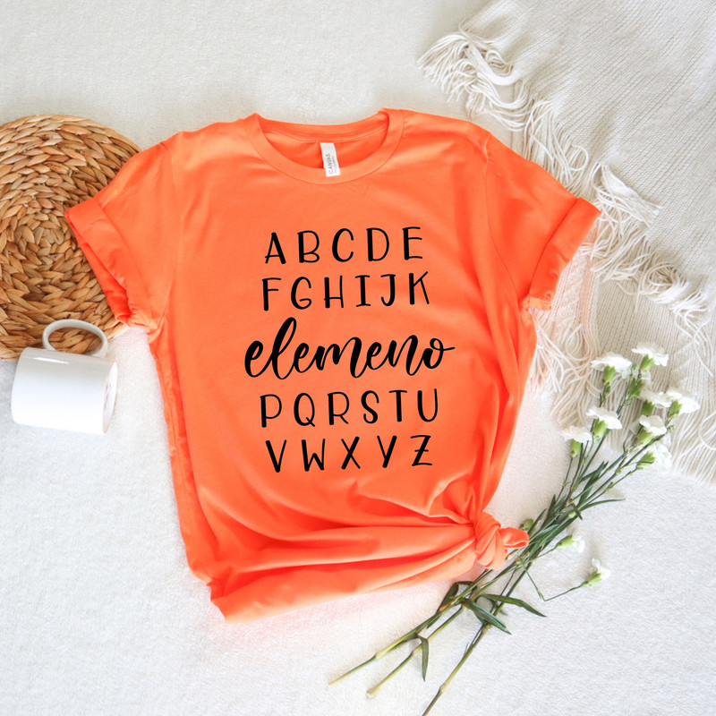 ABC Elemeno Shirt,Kindergarten Teacher Shirt,Teacher Shirt,Elemeno Shirt,ABC Shirt,Preschool Teacher Shirt,Alphabet Shirt,Kids Shirt - 2.jpg