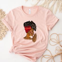 afro women tshirt,afro girl,black girl shirts,black girl gifts,black girl magic,gift