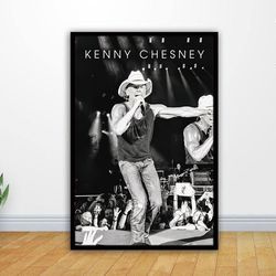 kenny chesney poster, kenny's melodic journey poster, country music poster, singer poster, wall art, wall decor, prints