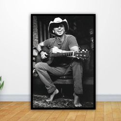kenny chesney poster, chesney's coastal vibes poster, country music poster, singer poster, wall art, wall decor, prints