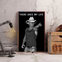 kenny chesney poster, melodies that move with kenny poster, country music poster, singer poster, wall art, wall decor