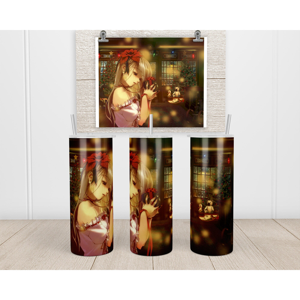 Anime Tumbler,Anime Skinny tumbler,English Manga Tumbler,Anime vs. Western Animation Tumbler.png