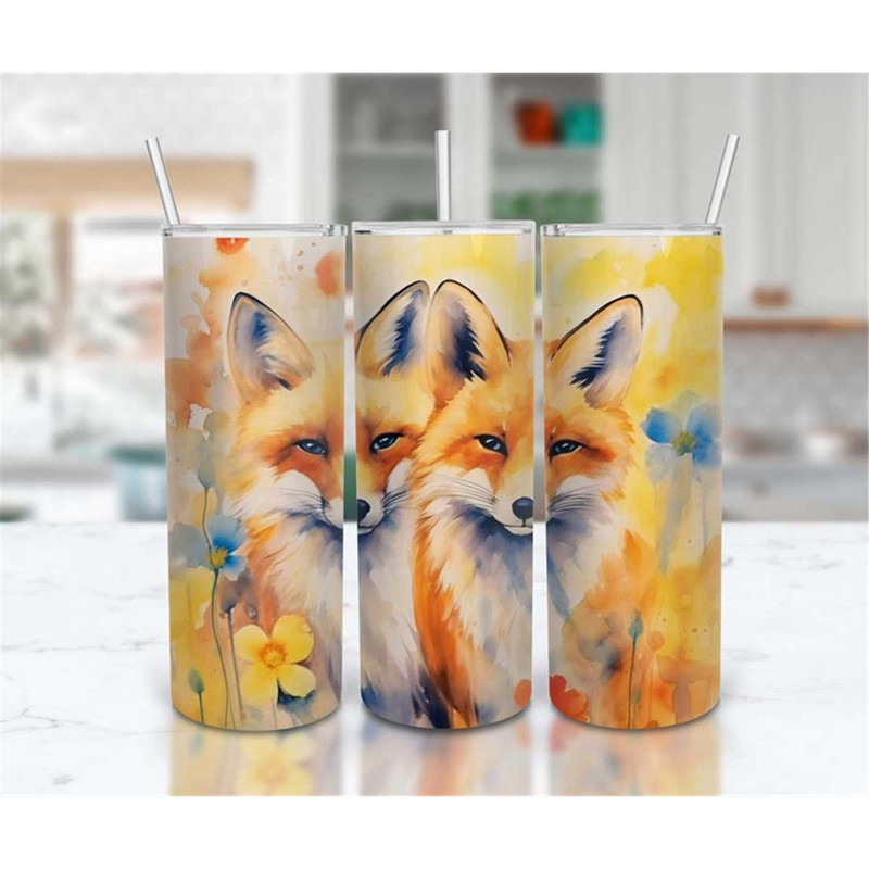 MR-2662023101916-two-foxes-alcohol-ink-20-oz-skinny-tumbler-sublimation-design-image-1.jpg