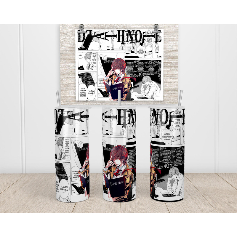 Anime Tumbler,Anime Skinny tumbler,English Manga Tumbler,Emotional Moments in Anime Tumbler.png