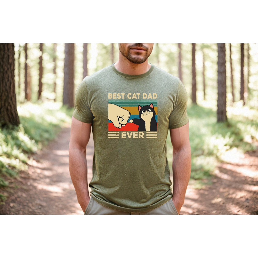 Best Cat Dad Ever, Retro Comfort Cat Owner Dad Shirt, Funny Dad Shirt, Happy Father's Day, Dada Sweatshirt, Cat Sweatshirt, Trendy Dad Shirt - 2.jpg
